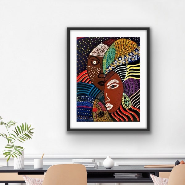 Modern African Art Etsy