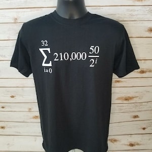 Bitcoin Supply Formula Short-Sleeve Unisex T-Shirt
