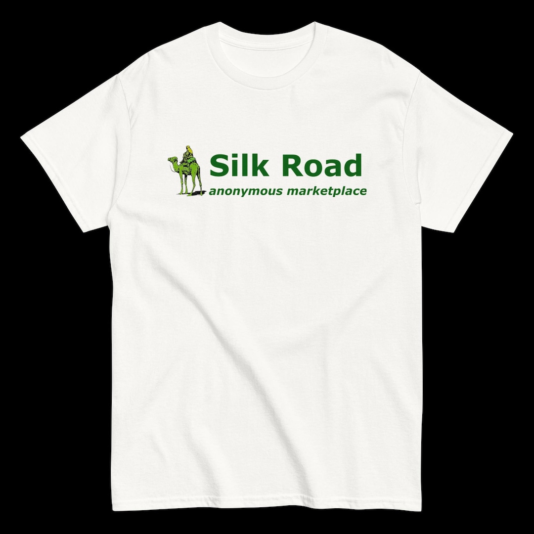 Silk Road Bitcoin T-shirt | Anonymous Marketplace Crypto History Graphic  Tee - Etsy