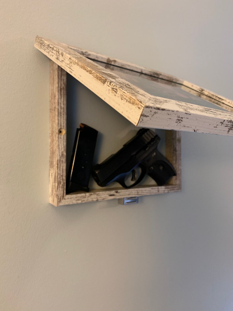 8 x 10 Wooden Picture Frame/Gun Safe Etsy