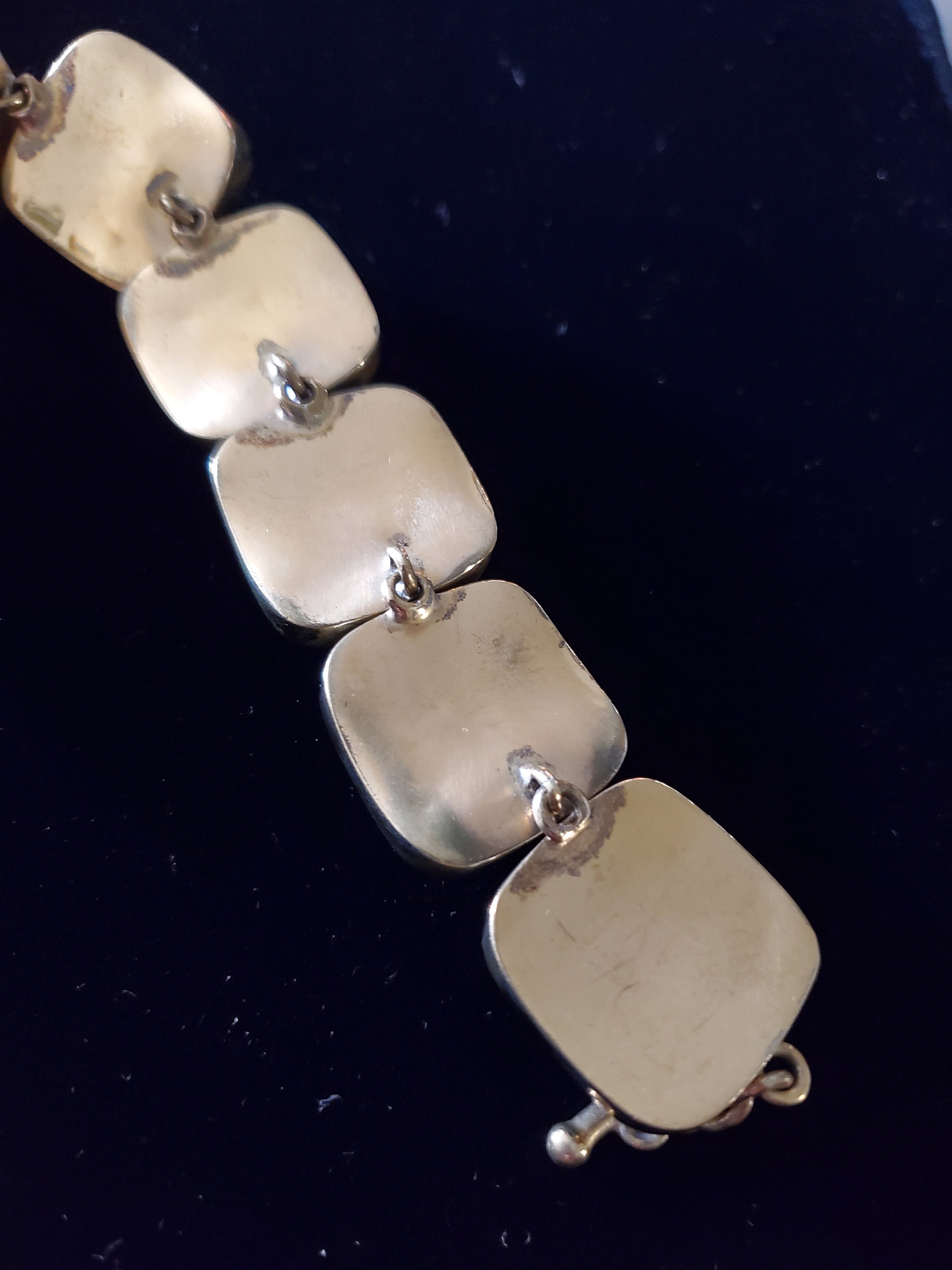 アクセサリー STEVE VAUBEL BRAND BRACELET 88 Early 1988 Designer Steven Vaubel Vermeil Toggle Bracelet