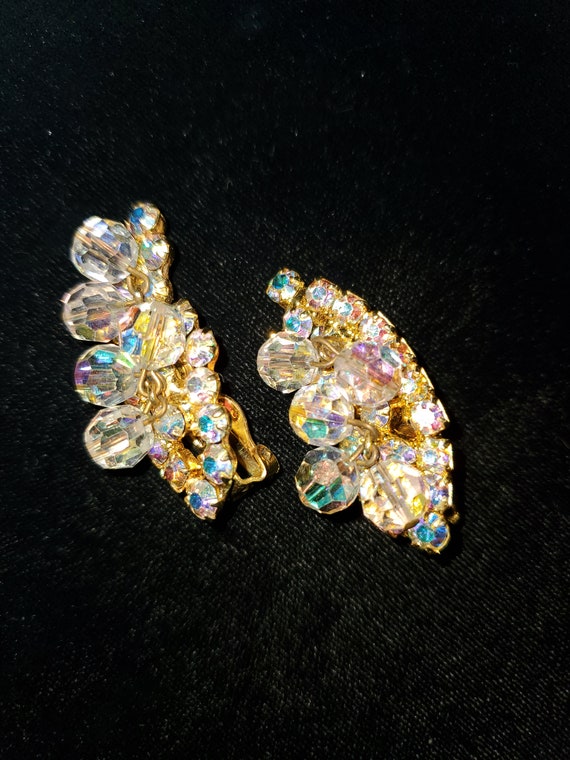 D&E Juliana Aurora Borealis Rhinestone and Beaded… - image 6