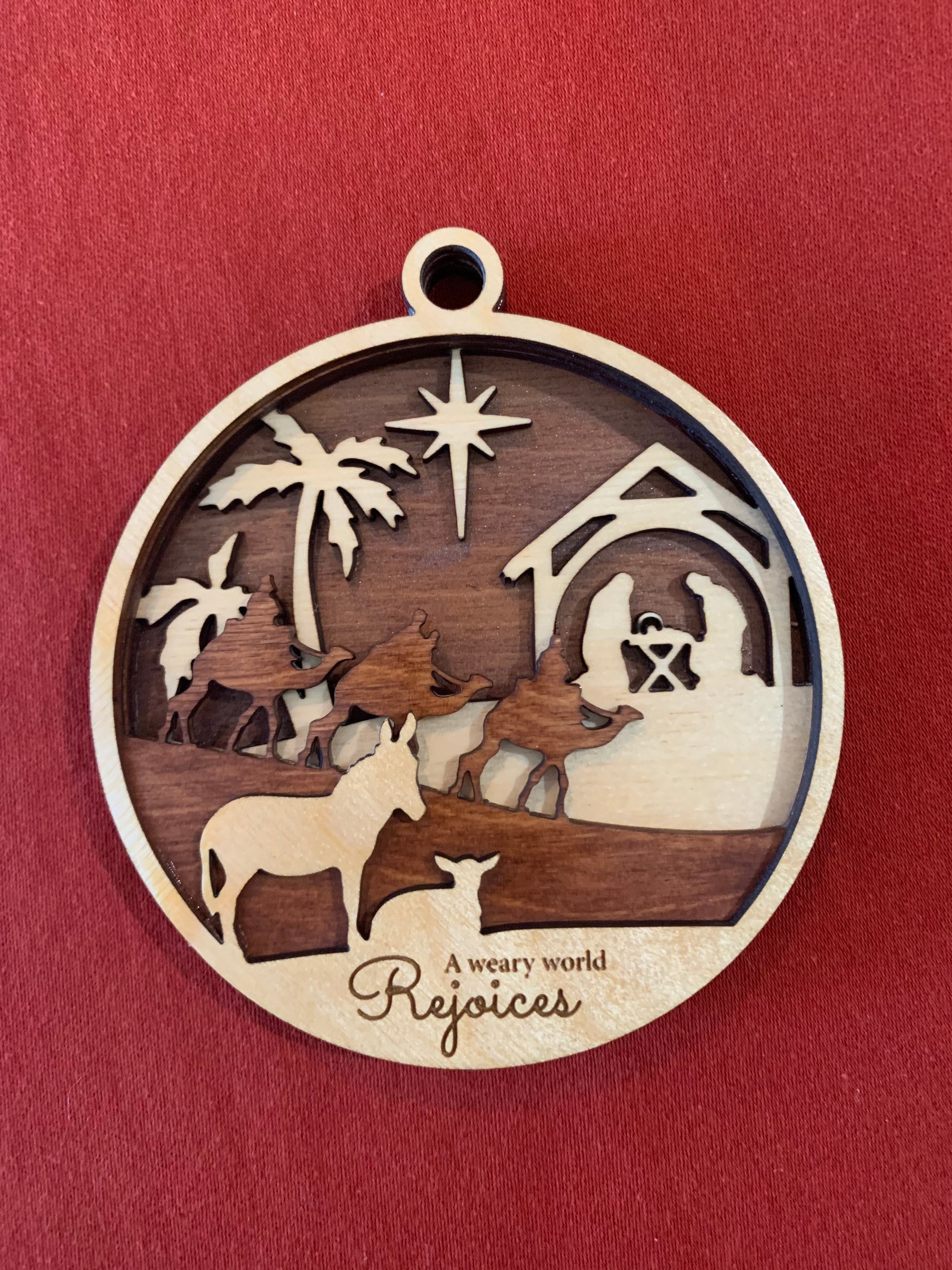 Nativity Ornament - Etsy