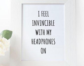 Matt Nathanson Lyrics Print || song lyrics, lyrics poster, matt nathanson print, music print, headphones, lyrics print, dorm decor