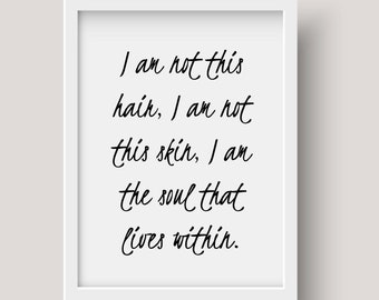 Rumi Quote Print || rumi quote art, mindfulness quote, downloadable print, printable quote, quote wall art, wall decor, soul quote,zen print