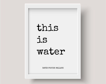 this is water david foster