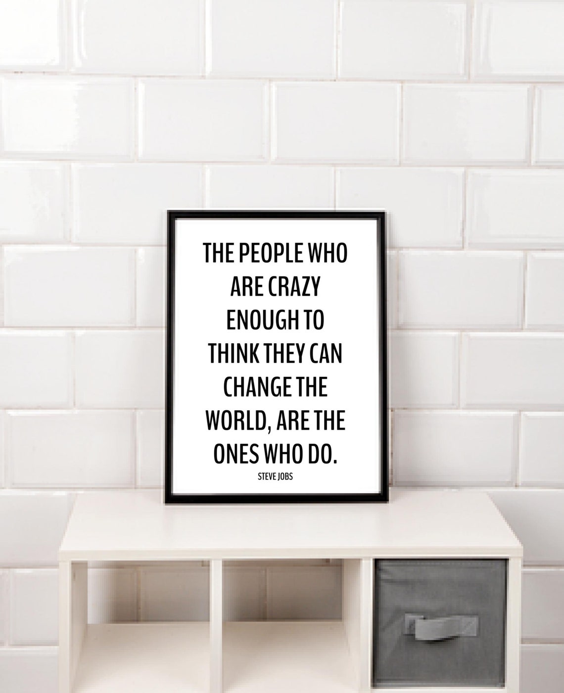 Steve Jobs Quote Print Quote Print, Typography Print, Digital Download ...