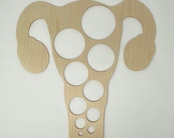 Handmade Dilation Board For Doulas And Midwives Midwife Midwifery