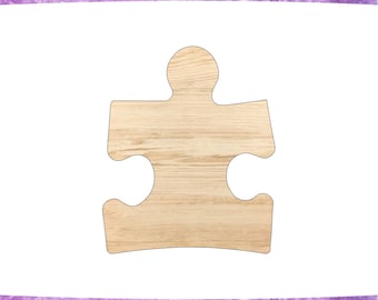 Autism Awareness Puzzle Piece Wood Cut out, Puzzle Piece Wooden Shape, Puzzle Piece Wood Shape, Puzzle Cutout, Wood Cutout, Puzzle Piece