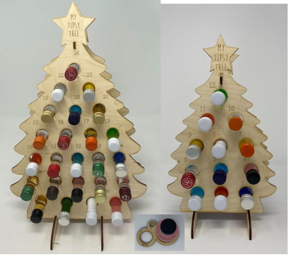 My Tipsy Tree, Advent Calendar, Wooden Christmas Tree, Adult Gift, Shot  Tree, Alcohol Christmas Present, Christmas Countdown - Etsy