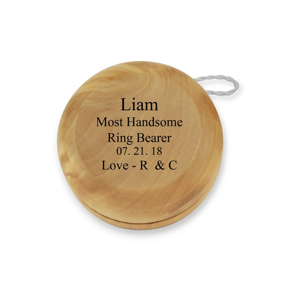 Personalized Kids Wooden YoYo, Kids YoYo, Engraved Yo-Yo, Monogrammed Yo-Yo, Wooden Toy, Toy, YoYo, Wood Toy, Classic Toy, Personalized Toy