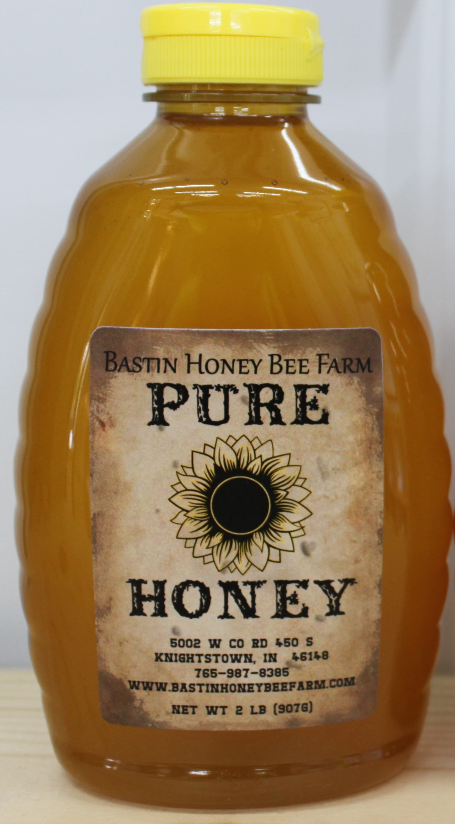 2 lb Local Indiana Honey In A Plastic Squeeze bottle Etsy