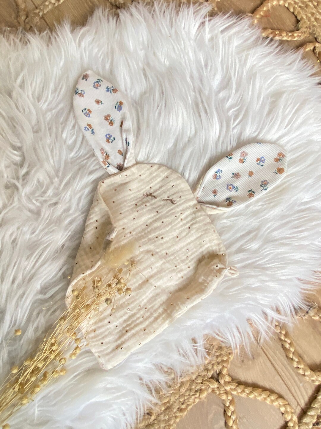 Doudou Marcotte Spring in Double Cotton Gauze / Personalized Birth ...