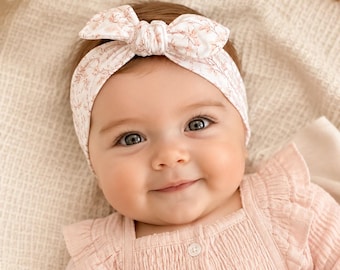 Cotton gauze headband – Headband for newborns to adults – Boho maternity gift