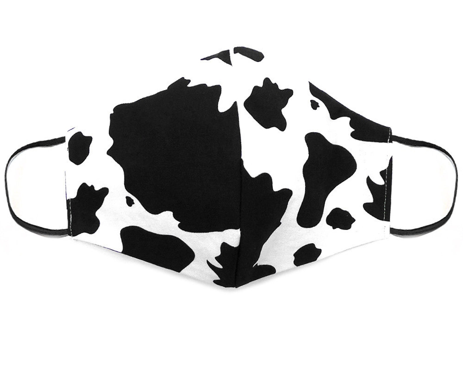 Fabric Face Mask Cowboy Print Handmade in USA Unisex | Etsy