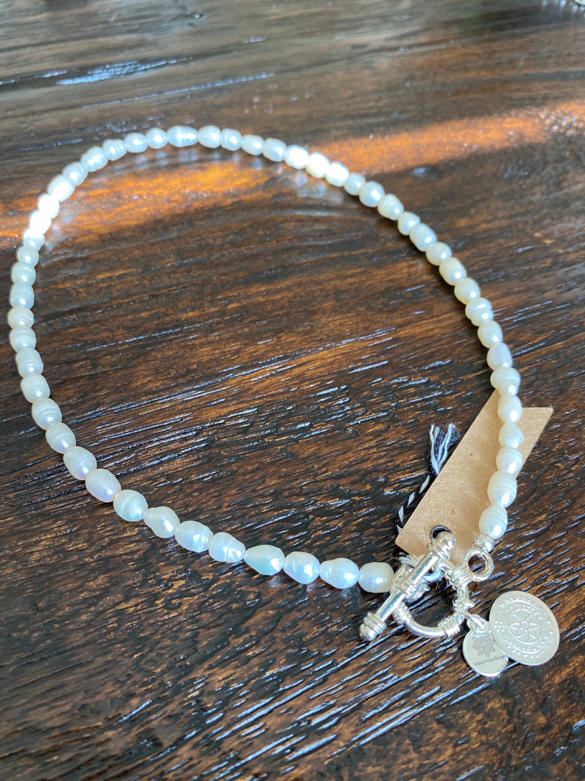 Freshwater Pearl Choker Etsy