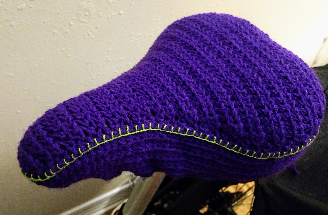 Crochet Bike Seat Cover Etsy