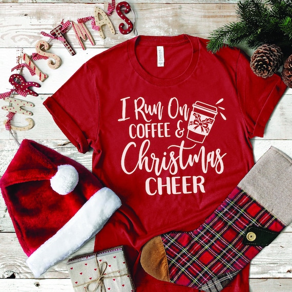 Download I Run On Coffee And Christmas Cheer Svg Dxf Christmas Svg Etsy