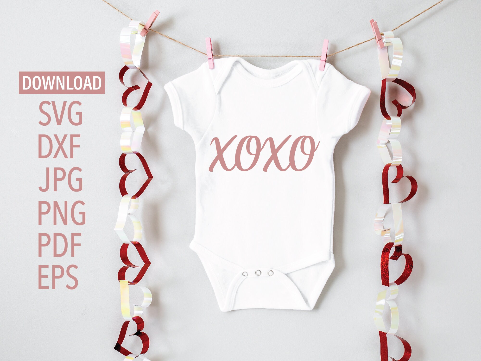 XOXO SVG | Valentine's Day Svg | Hugs and Kisses Svg | Cricut ...