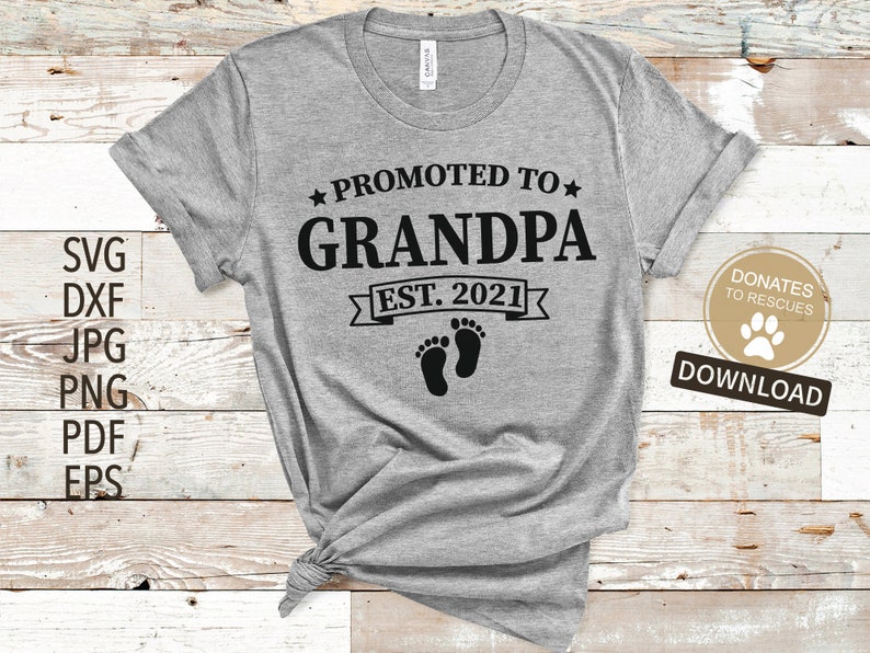 promoted to grandpa 2021