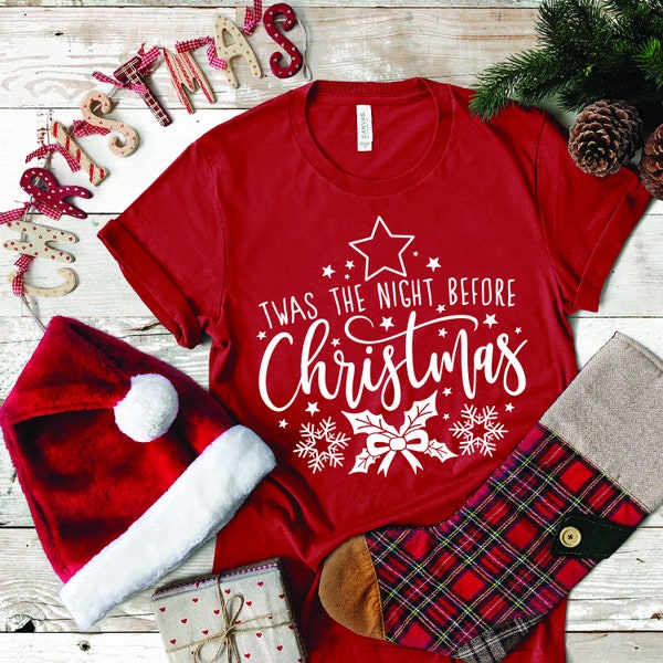 Twas The Night Before Christmas SVG | Christmas SVG | Christmas shirt svg | Holiday | Winter | Merry Christmas | Cut Files | DXF