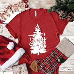Joy Christmas Tree SVG - France Christmas SVG - France Signe de Noel svg Chemise de Noel svg vacances svg - France Svg d'hiver Svg d'arbre de Noel Dxf