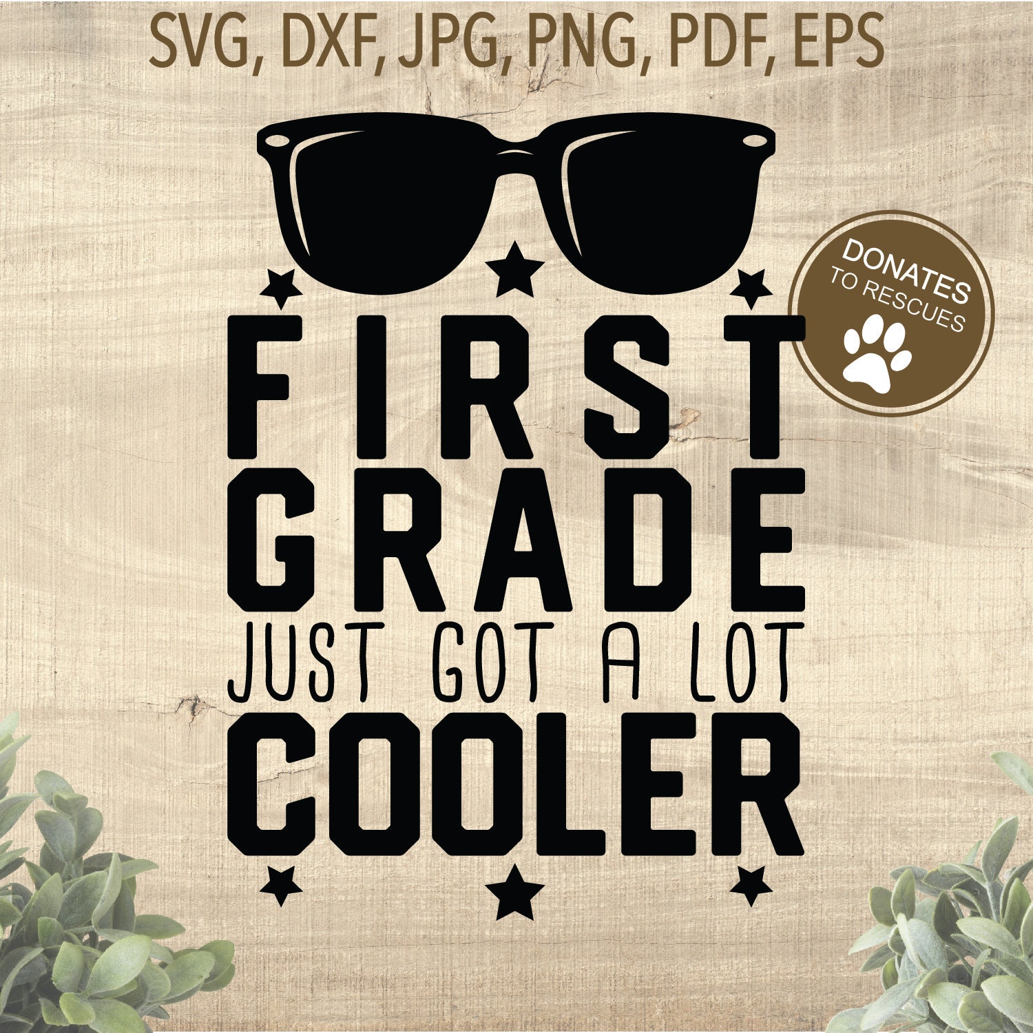 First Grade hat gerade eine Menge Cooler SVG | Zurück zur Schule SVG | Schule Svg | Lehrer Svg | Cricut, Silhouette + mehr | erster Schultag |