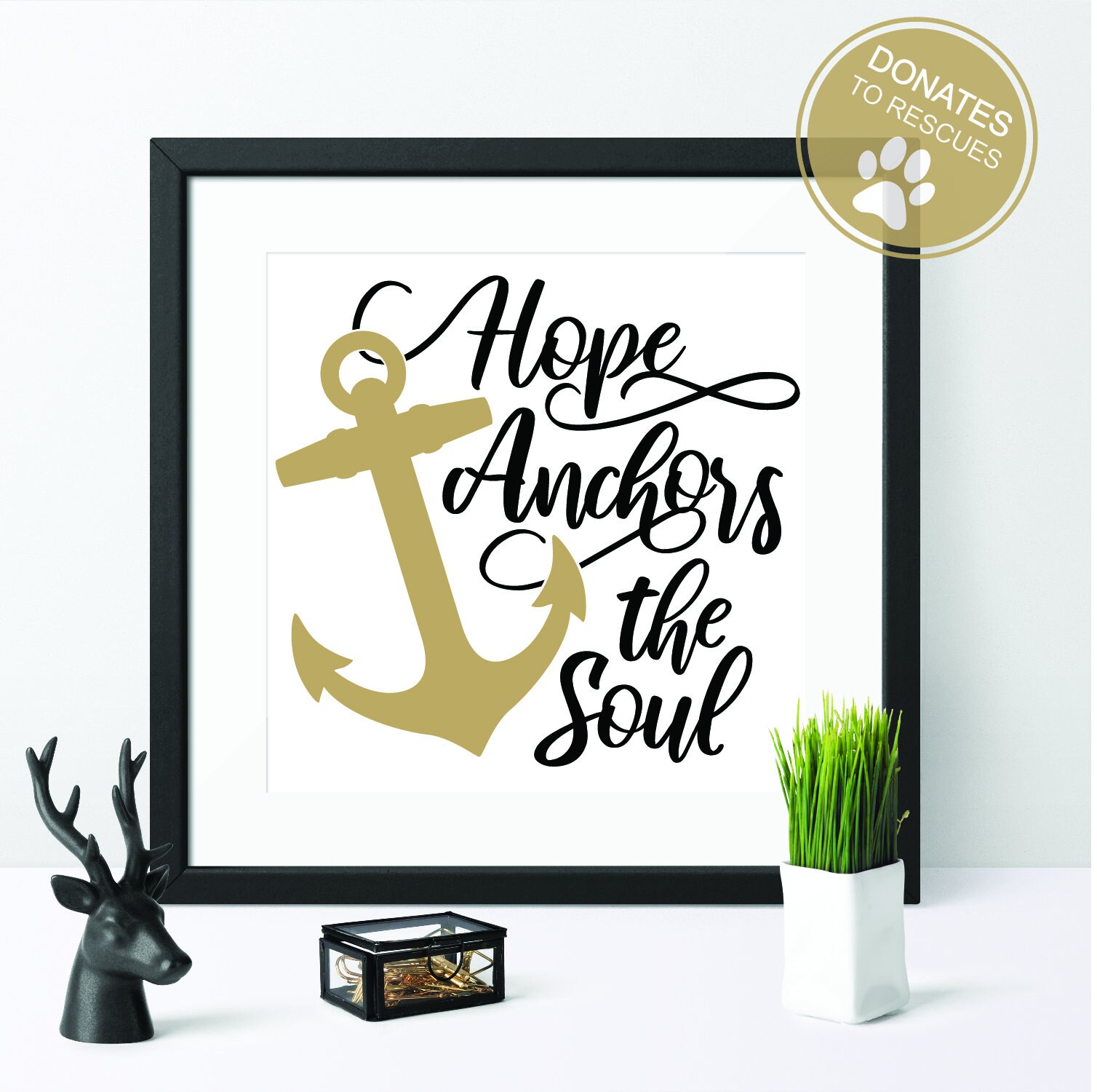 Hope Anchors the Soul SVG | Anchor Svg | Hebrews 6:19 | Cricut | Cut ...