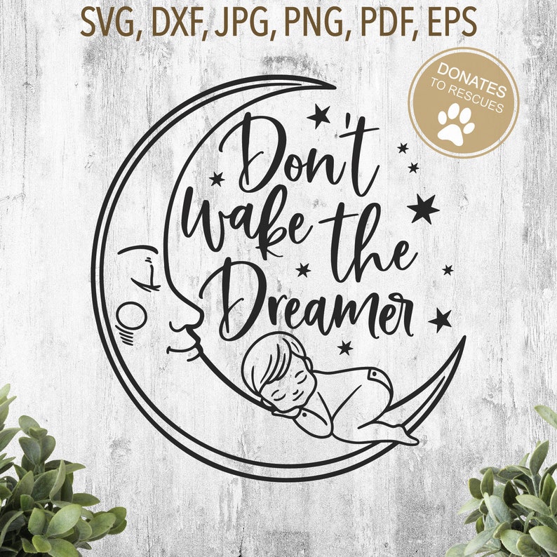 Download Good Night Dream Big Little One Bedroom Svg Baby Boy Svg Don T Wake The Dreamer Svg Nursery Svg Boy S Nursery Svg Sweet Dreams Clip Art Art Collectibles Vadel Com
