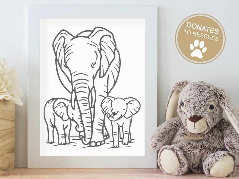 Free Free 196 Baby And Mama Elephant Svg SVG PNG EPS DXF File
