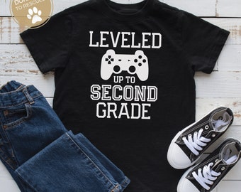 Leveled bis zur zweiten Klasse SVG | Zurück zur Schule SVG | Schule Svg | Lehrer Svg | Cricut, Silhouette + mehr | erster Schultag | Ausgeschnittene Datei
