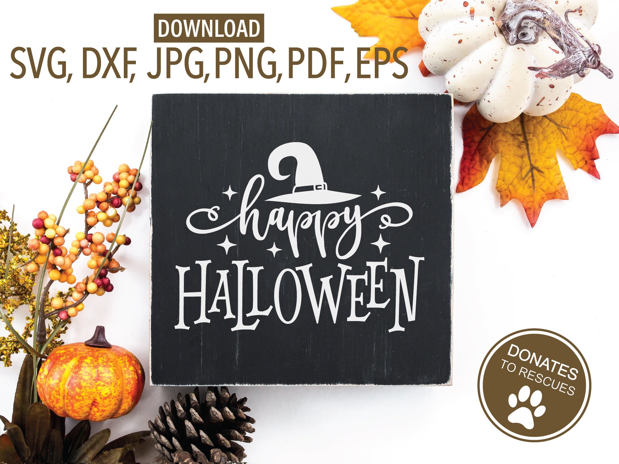 Happy Halloween SVG | Halloween Sign Svg | Halloween Svg | Cricut ...