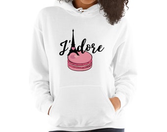 J'Adore Paris Liebhaber Damen Hoodie