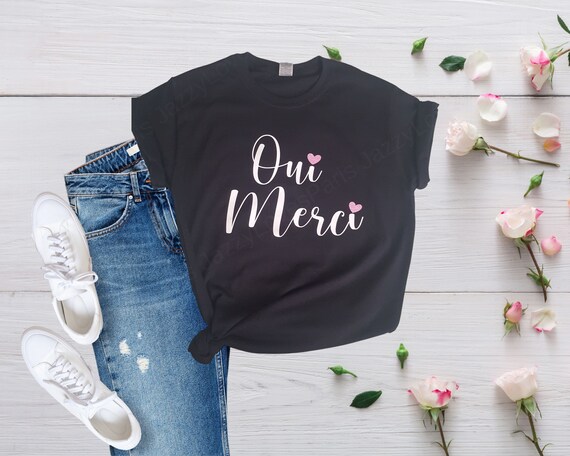 Oui merci t shirt sale