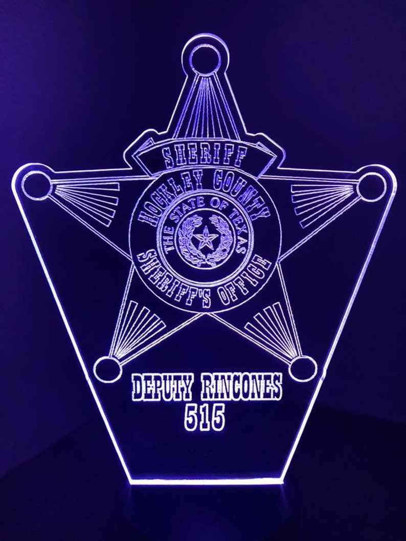 Law Enforcement Badge LED Lights Etsy