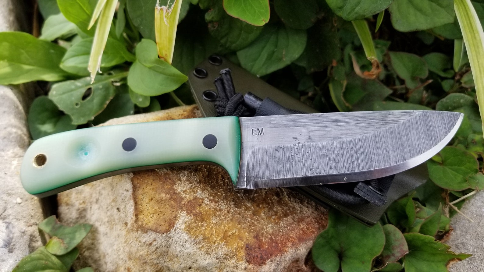 Bushcrafter Knife Choose Your Color Etsy