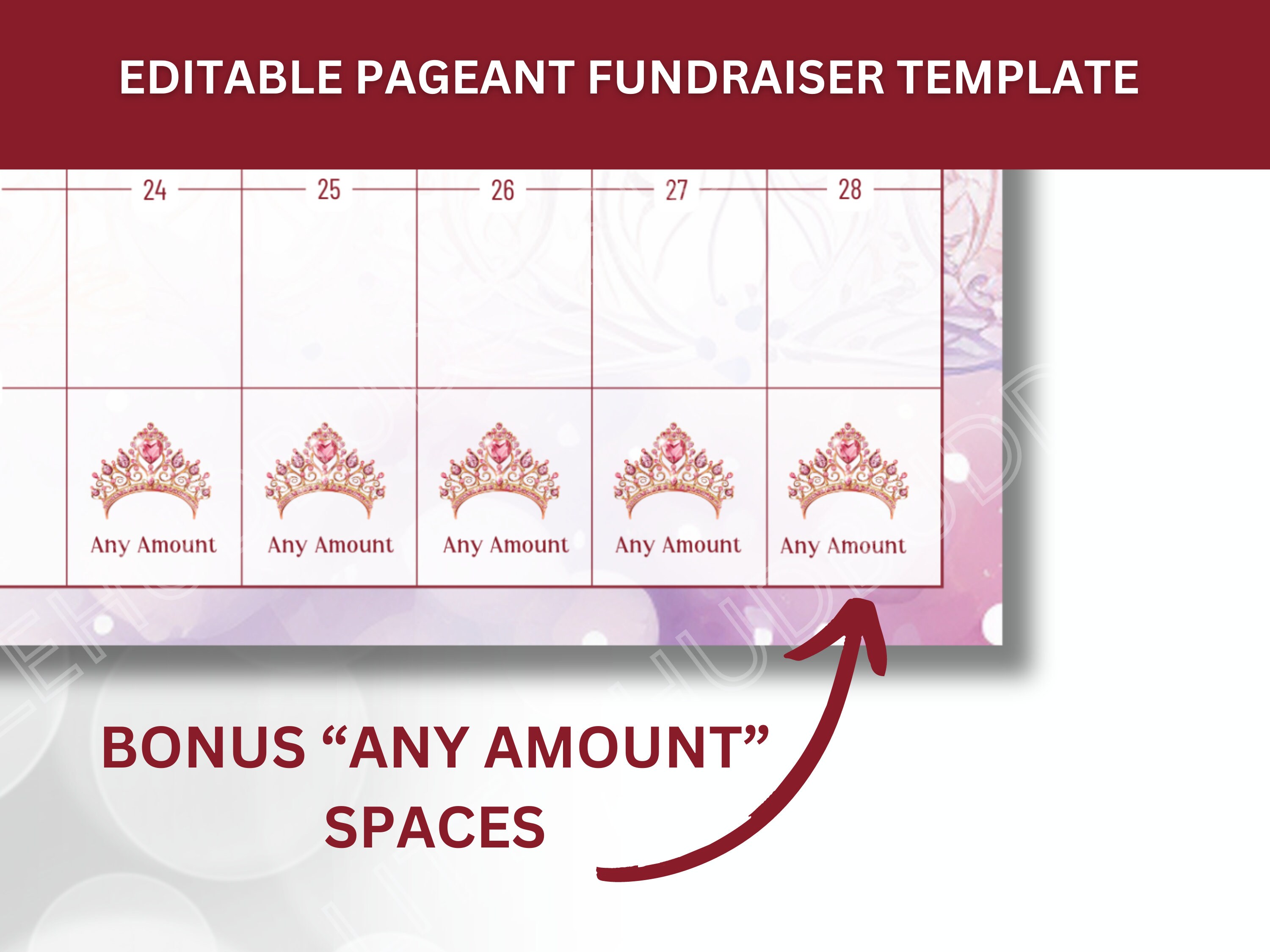 Pageant Fundraiser Template for Personalized Pageant Fundraising Pageant Fundraiser Template for Personalized Pageant Fundraising