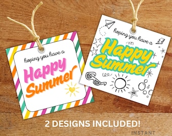 Last Day of School Tag for End of School Printable Favor Tags for Last Day of School Teacher Gift Tag for Classroom Gift Tag for Teacher