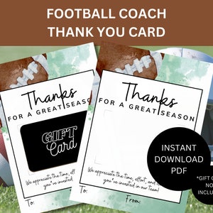 Fußballtrainer Dankeskarte Fußballtrainer Geschenk Fußballtrainer Wertschätzung Geschenk für Fußballtrainer Dankeschön