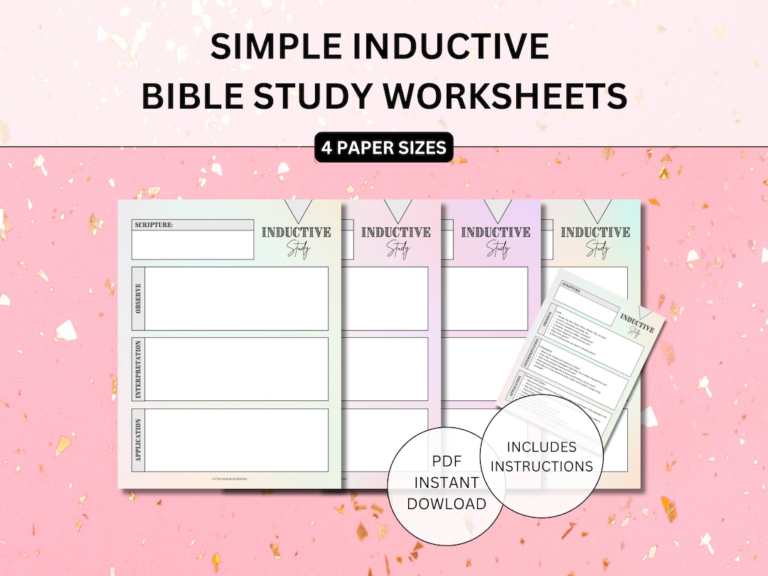 Inductive Bible Study Template for Bible Study Tools for Guided Bible Inductive Bible Study Template for Bible Study Tools for Guided Bible