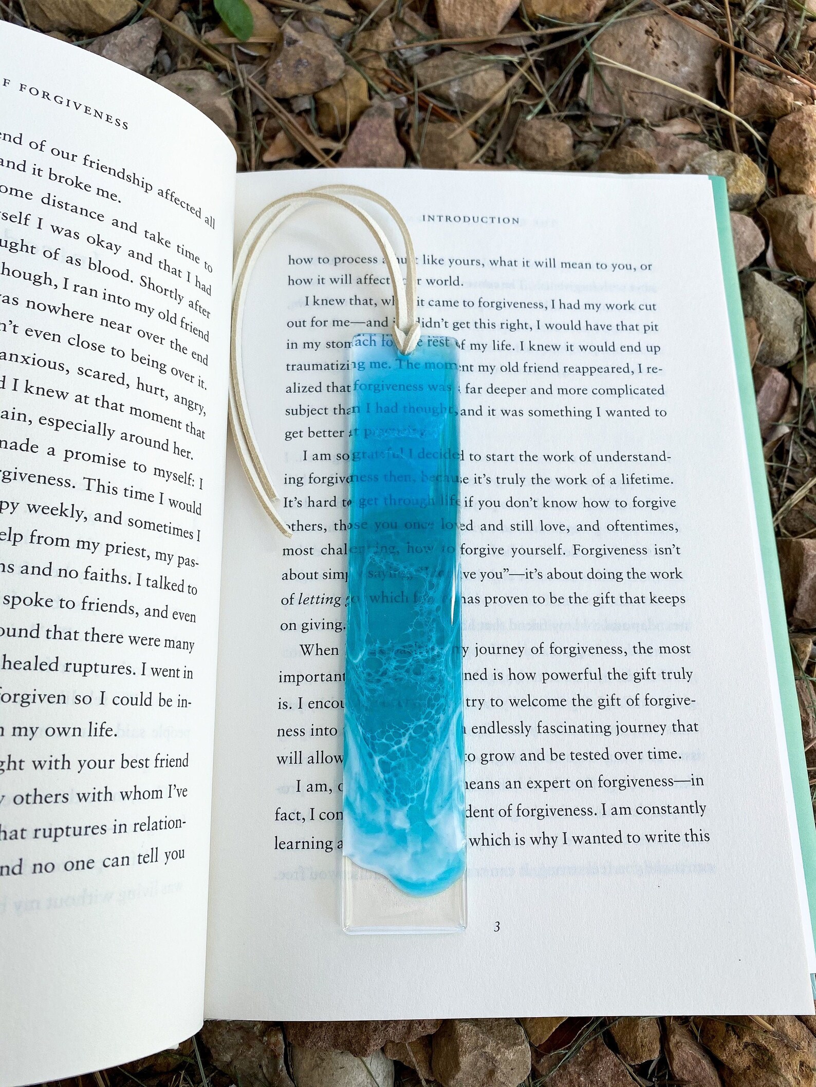 Handmade Ocean Bookmarks Beach Theme Resin Bookmarks Etsy