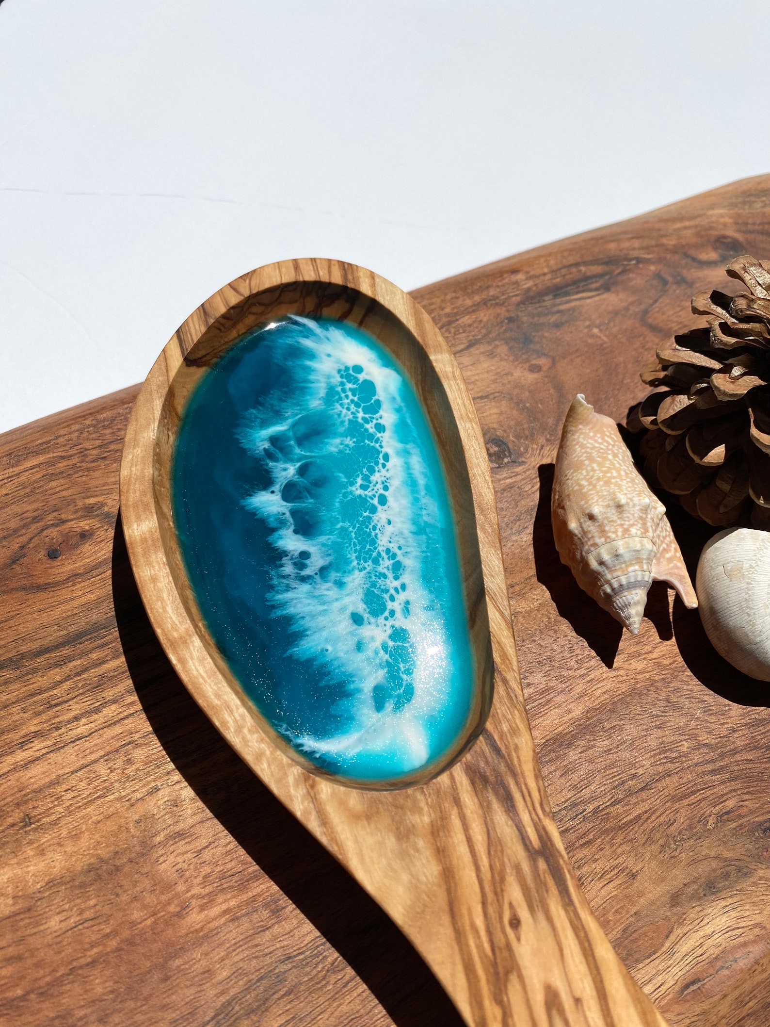 wooden spoon rest