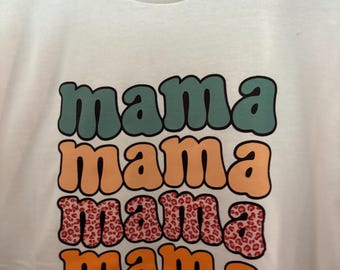 Mama Print T-Shirt