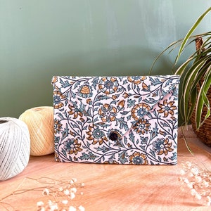 Pochette ordinateur portable molletonnée sur mesure, housse tablette, liseuse, PC, MAC, tissu, gaze de coton, pochette sac à main