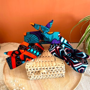 Rigid WAX headband, headband to tie in the hair, gift for women