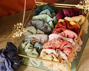 Colorful elastic scrunchies darlings