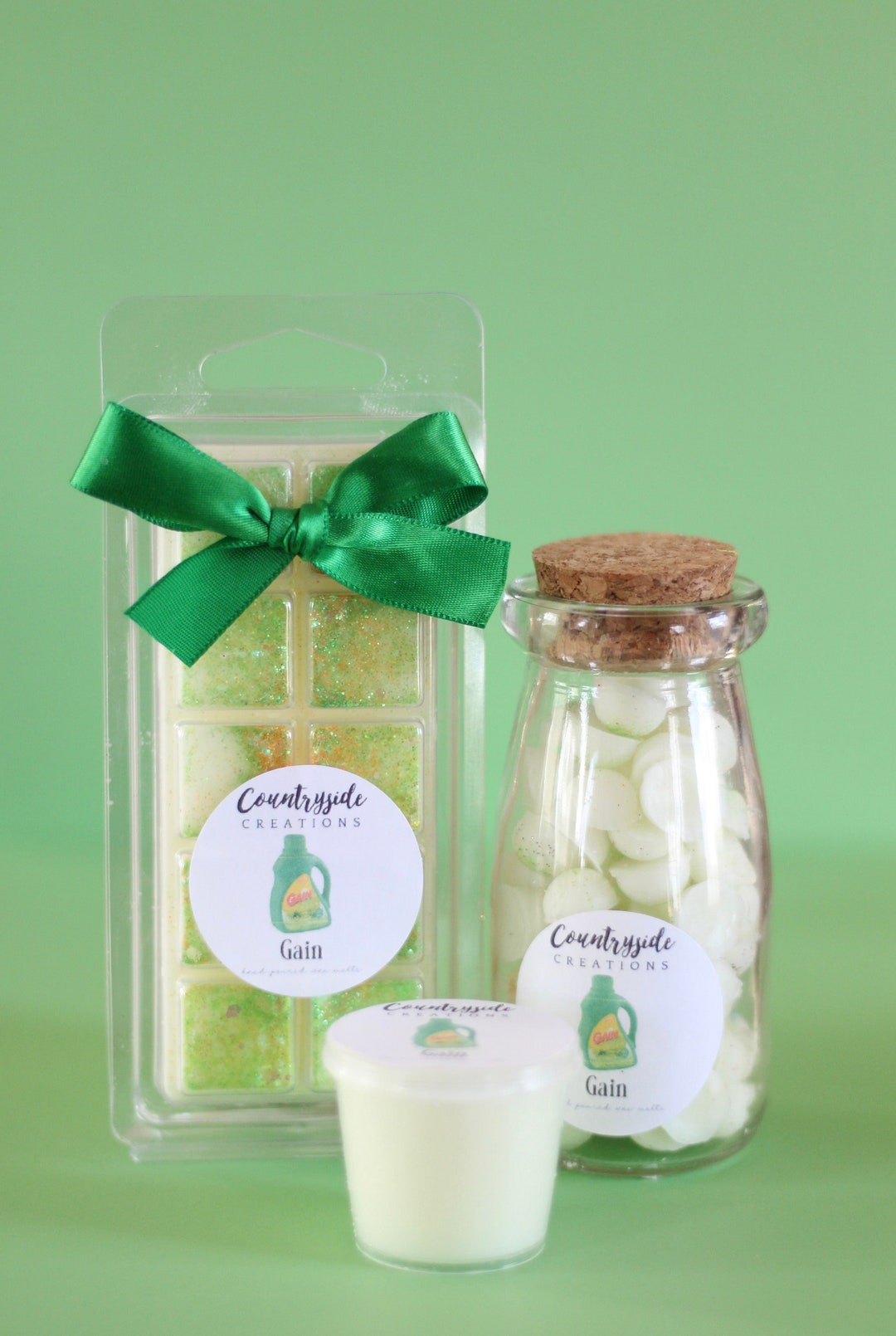 Gain Laundry Type Scented Candle Container Candle Strong Etsy