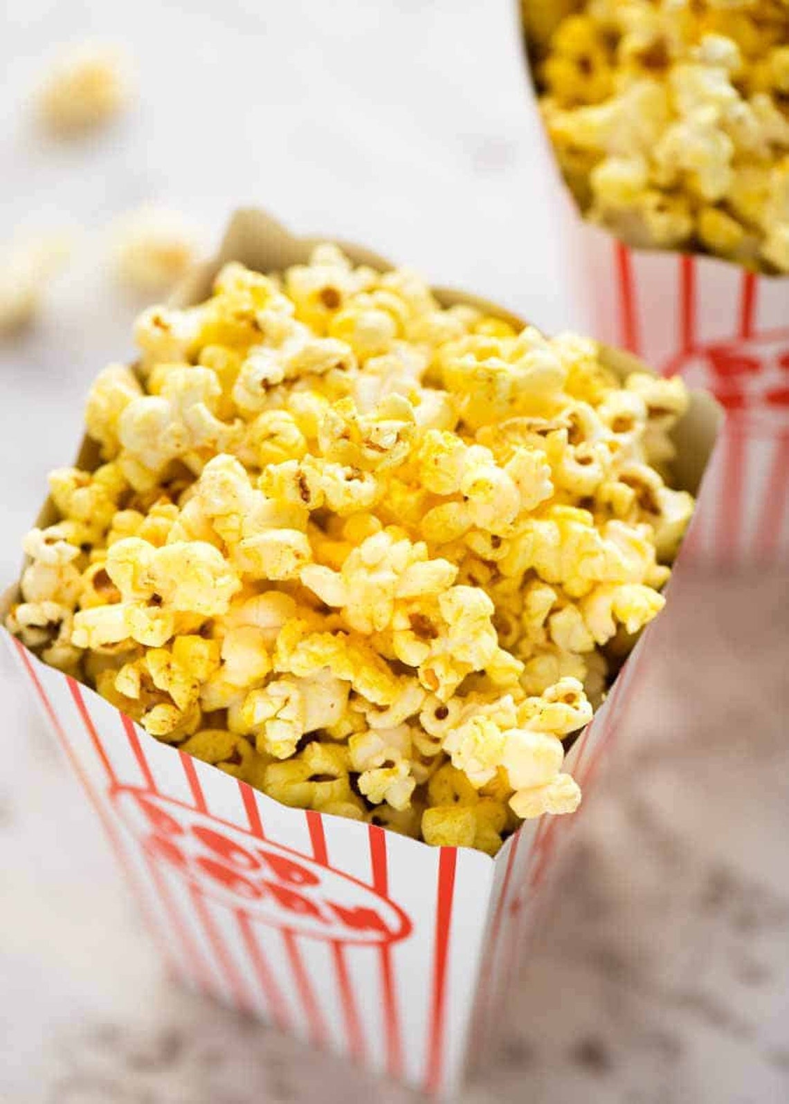 Buttered Popcorn Scented Candle Container Candle Strong Etsy