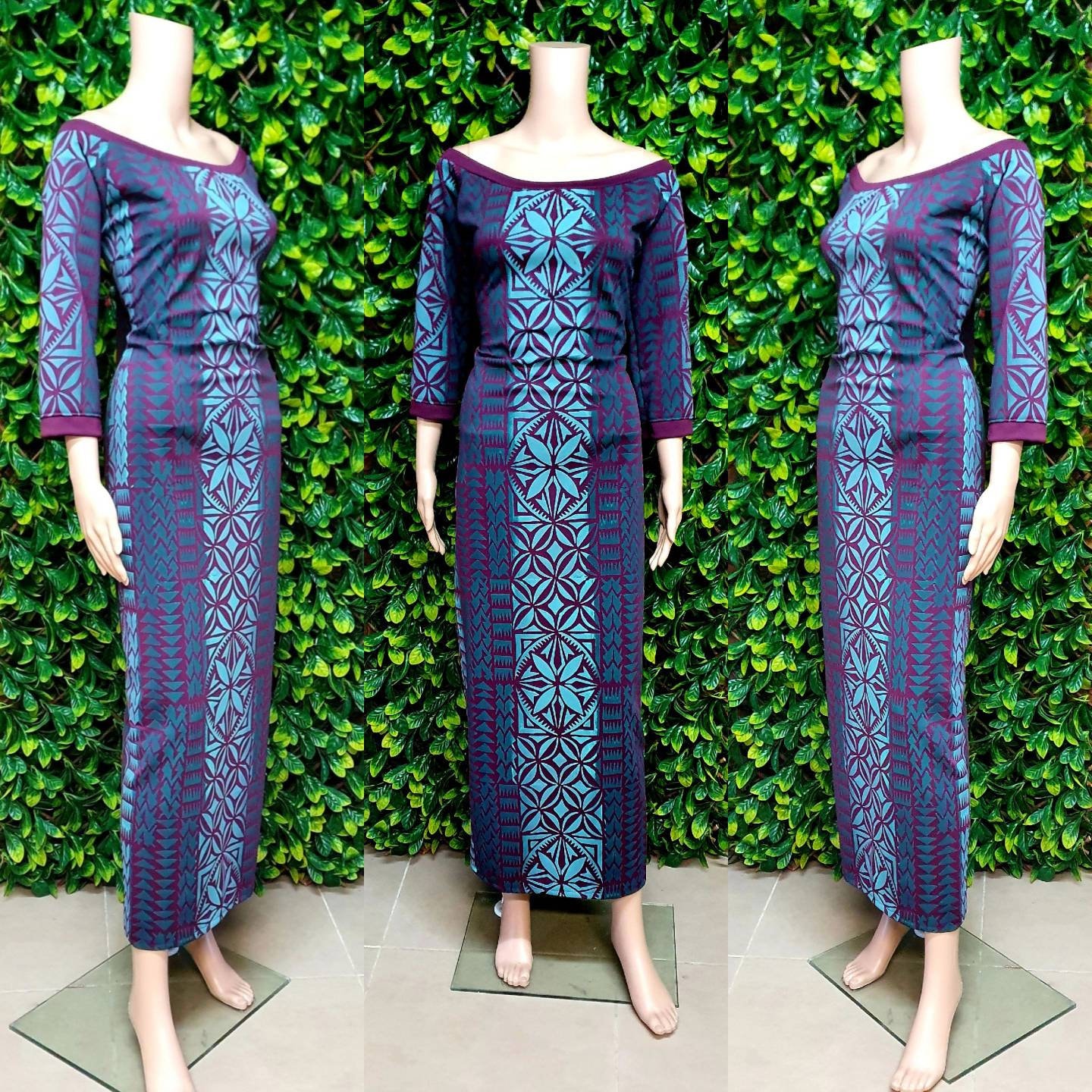 Full length straight cut dress Etsy