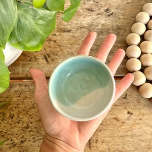 Ring Dish Trinket Dish Small Ceramic Bowl Handmade Pottery Bowl Small Pottery Handmade Condiment Bowl Tiny Bowl